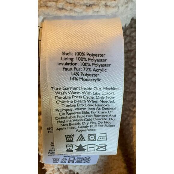 Eddie Bauer Quilted Brown Hooded Jacket Men’s XL Full Zip Warm Casual Outdoor - Picture 13 of 15